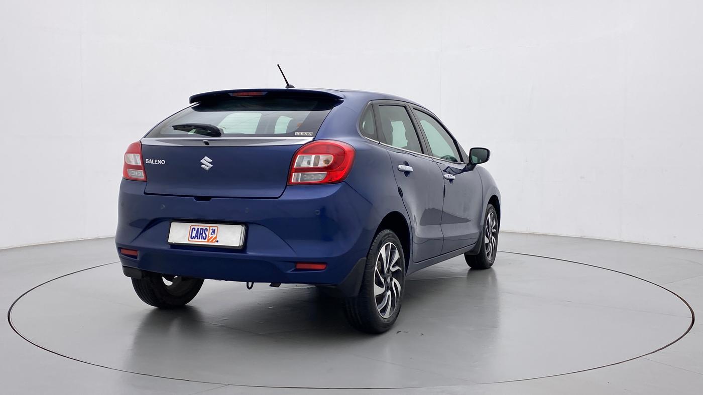 2019 Maruti Baleno ALPHA CVT PETROL 1.2, Petrol, Automatic, 29,344 km, Right Back Diagonal