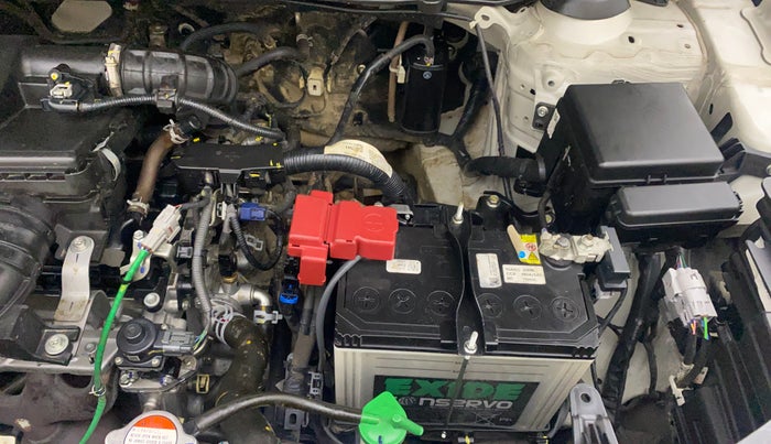 2023 Maruti BREZZA VXI AT SMART HYBRID, Petrol, Automatic, 52,972 km, Engine View - Left