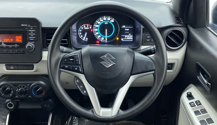 2019 Maruti IGNIS DELTA 1.2, Petrol, Manual, 15,342 km, Steering Wheel Close Up