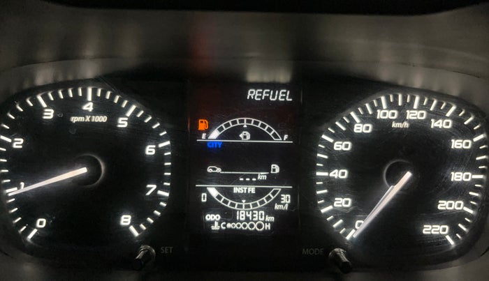2021 Tata ALTROZ XE PETROL, Petrol, Manual, 18,377 km, Odometer Image