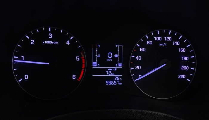 2019 Hyundai Creta SX 1.6 DIESEL, Diesel, Manual, 98,654 km, Odometer Image