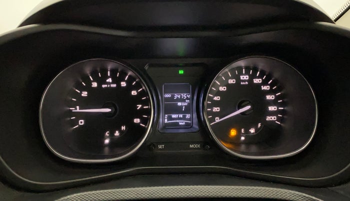 2018 Tata NEXON XZ PLUS PETROL, Petrol, Manual, 34,752 km, Odometer Image