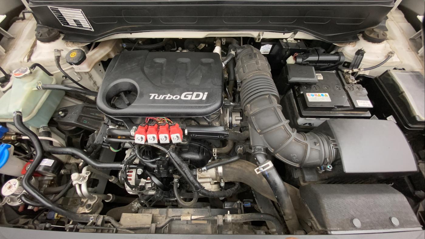2019 Hyundai VENUE SX 1.0 TURBO, CNG, Manual, 15,215 km, Open Bonet