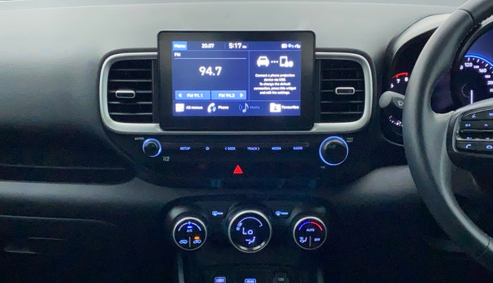 2019 Hyundai VENUE SX 1.0 TURBO, CNG, Manual, 15,215 km, Air Conditioner