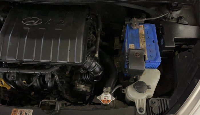 2015 Hyundai Grand i10 SPORTZ 1.2 KAPPA VTVT, Petrol, Manual, 42,588 km, Engine View - Left