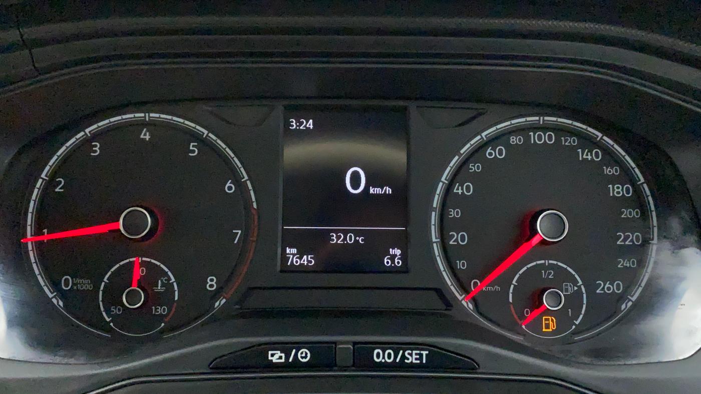 2023 Volkswagen VIRTUS COMFORTLINE TSI 1.0 MT, Petrol, Manual, 7,645 km, Odometer Image