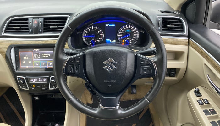 2021 Maruti Ciaz ALPHA 1.5 SHVS PETROL, Petrol, Manual, 31,638 km, Steering Wheel Close Up