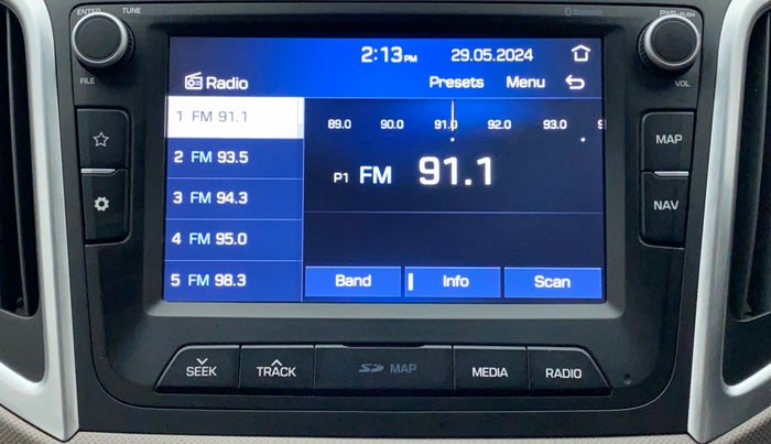 2019 Hyundai Creta SX 1.6 PETROL, Petrol, Manual, 29,343 km, Infotainment System