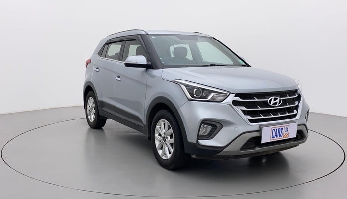 2019 Hyundai Creta SX 1.6 PETROL, Petrol, Manual, 29,343 km, Right Front Diagonal