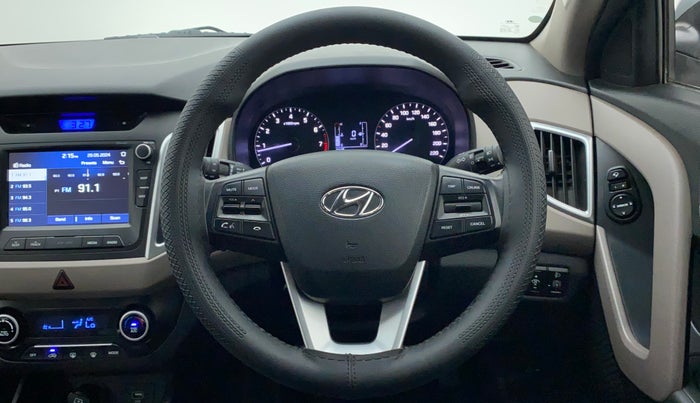 2019 Hyundai Creta SX 1.6 PETROL, Petrol, Manual, 29,343 km, Steering Wheel Close Up
