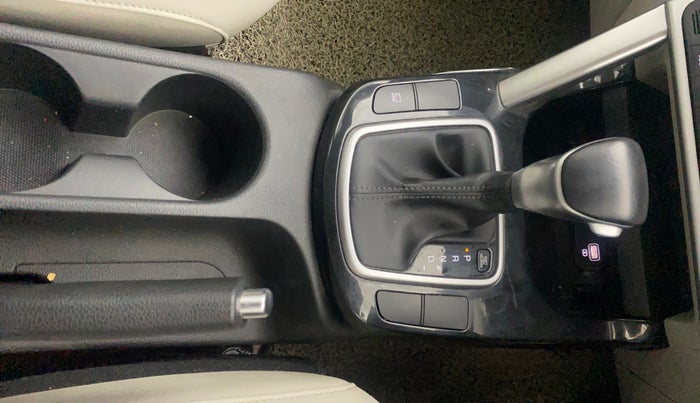 2020 KIA SELTOS HTX IVT 1.5 PETROL, Petrol, Automatic, 80,797 km, Gear Lever