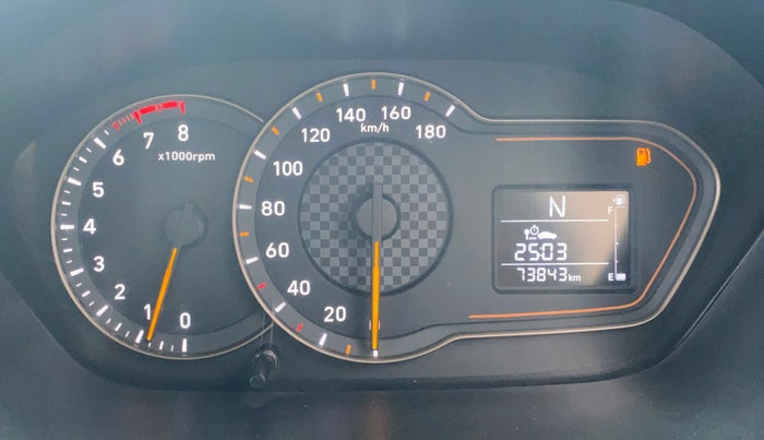 2018 Hyundai NEW SANTRO SPORTZ AMT, Petrol, Automatic, 73,814 km, Odometer Image