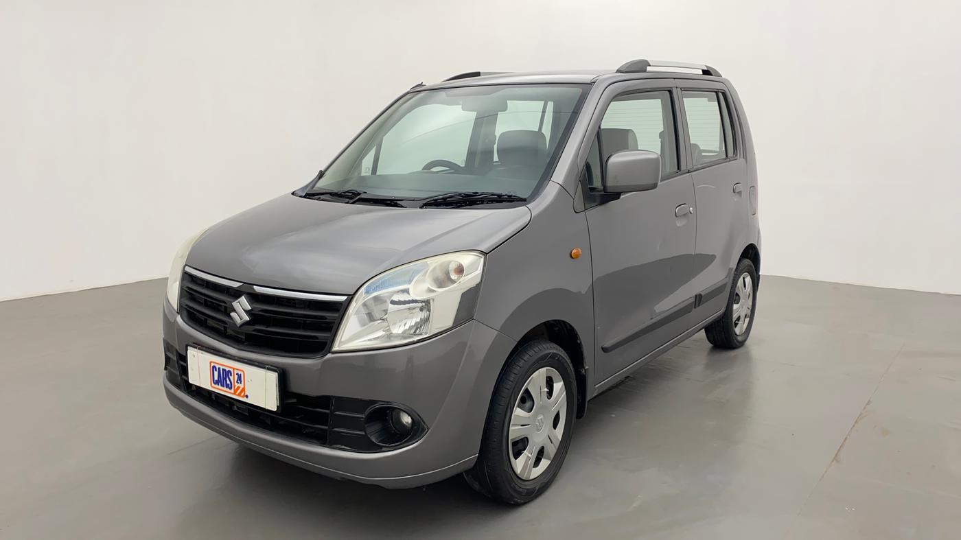 2012 Maruti Wagon R 1.0 VXI, Petrol, Manual, 58,992 km, Left Front Diagonal