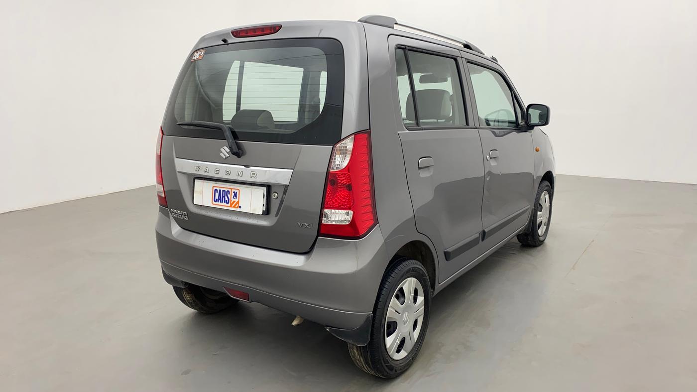 2012 Maruti Wagon R 1.0 VXI, Petrol, Manual, 58,992 km, Right Back Diagonal