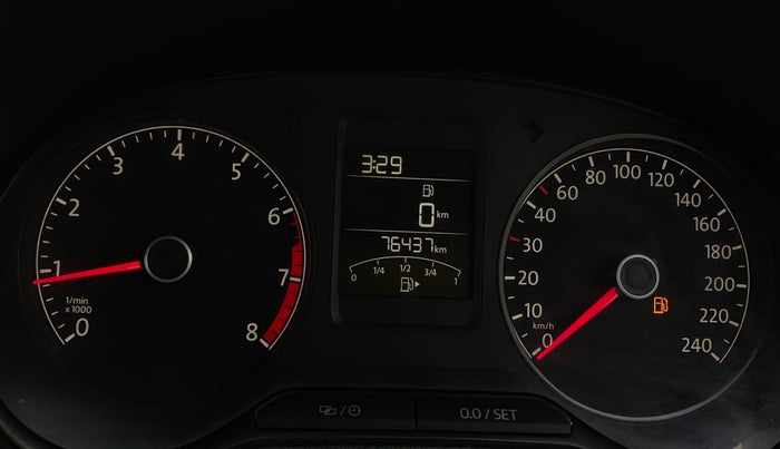 2017 Volkswagen Polo HIGHLINE1.2L, Petrol, Manual, 76,434 km, Boot Inside