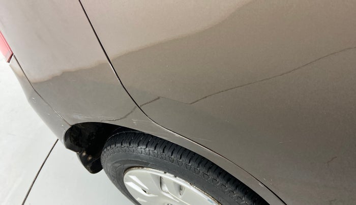 2012 Maruti Wagon R 1.0 LXI CNG, CNG, Manual, 91,796 km, Right quarter panel - Slightly dented