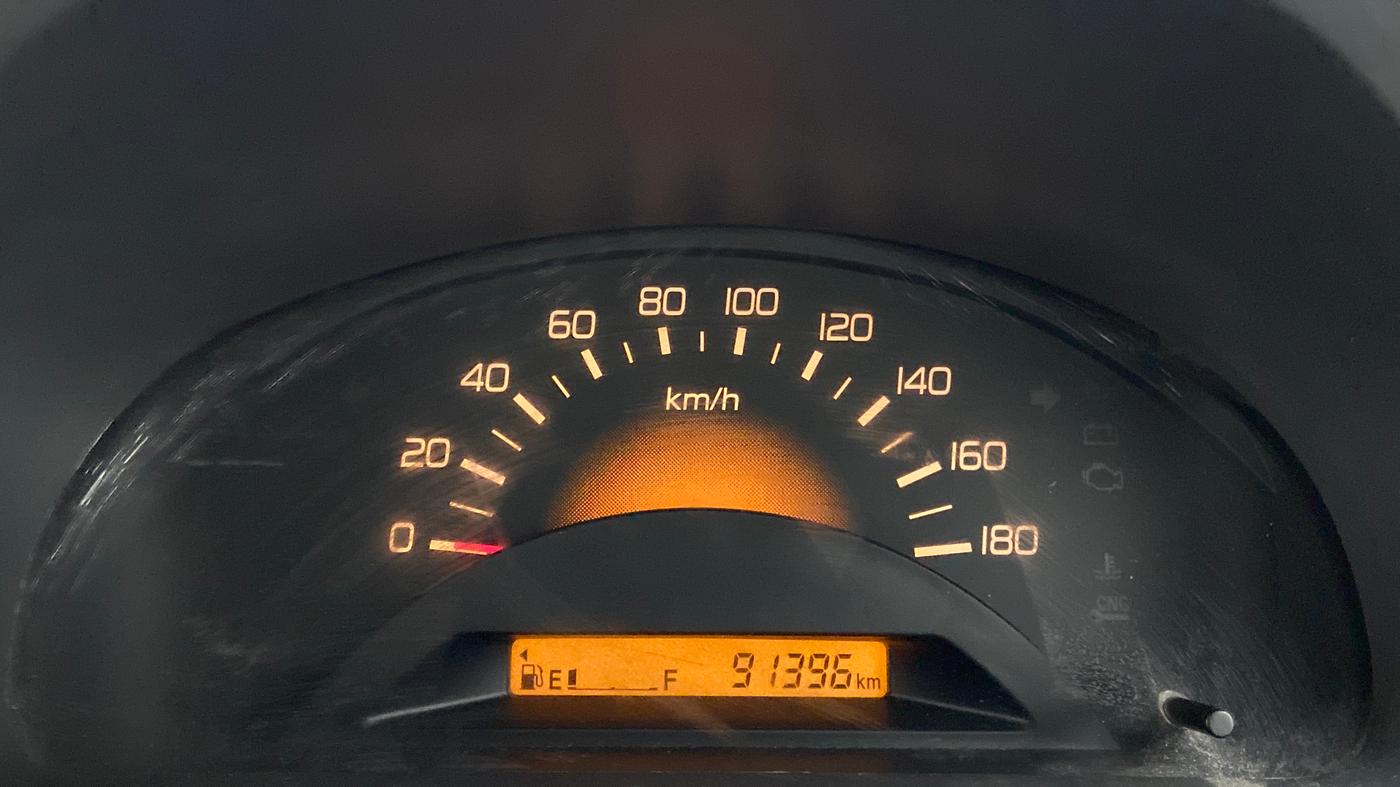 2012 Maruti Wagon R 1.0 LXI CNG, CNG, Manual, 91,796 km, Odometer Image
