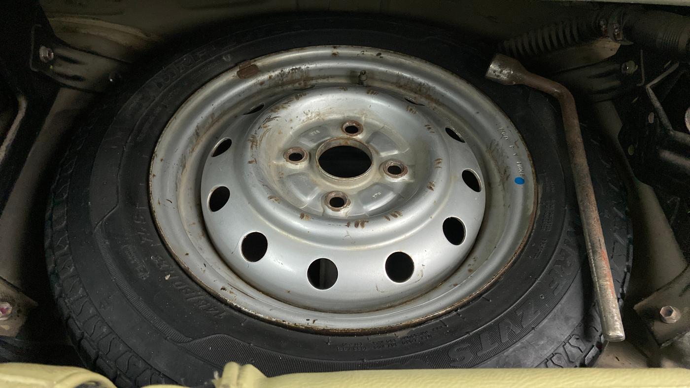 2012 Maruti Wagon R 1.0 LXI CNG, CNG, Manual, 91,796 km, Spare Tyre