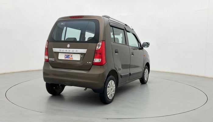 2012 Maruti Wagon R 1.0 LXI CNG, CNG, Manual, 91,796 km, Right Back Diagonal