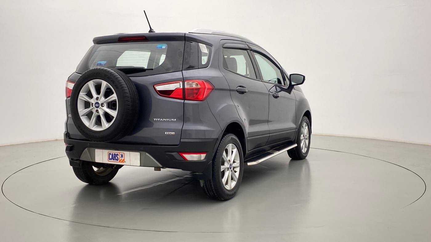 2019 Ford Ecosport 1.5TITANIUM TDCI, Diesel, Manual, 43,676 km, Right Back Diagonal