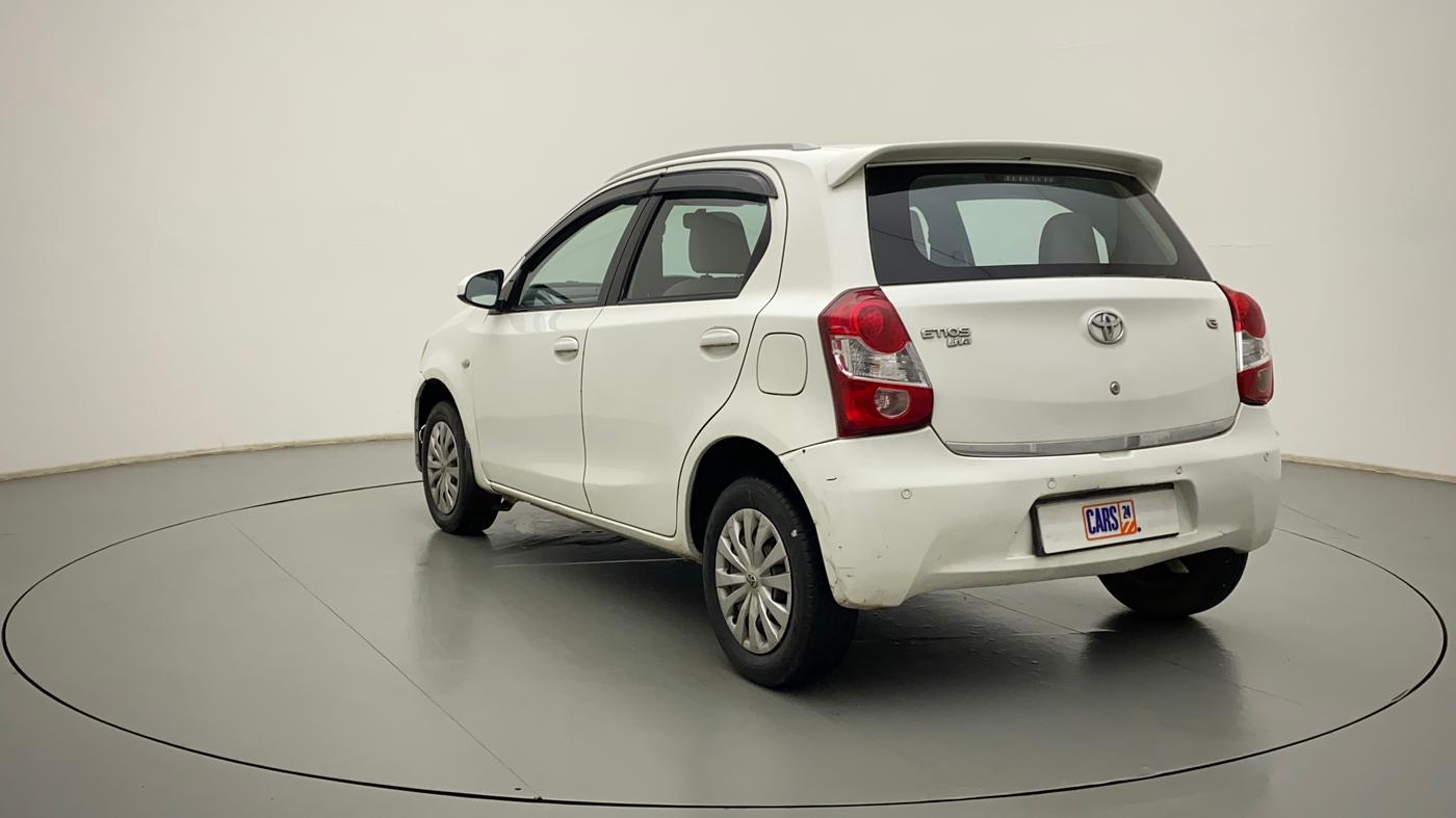 2013 Toyota Etios Liva G, Petrol, Manual, 42,880 km, Left Back Diagonal