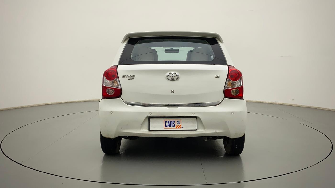 2013 Toyota Etios Liva G, Petrol, Manual, 42,880 km, Back/Rear