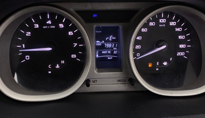 2017 Tata Tiago XZ PETROL, Petrol, Manual, 79,827 km, Odometer Image