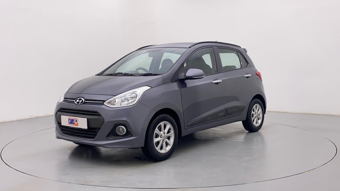 2016 Hyundai Grand i10 ASTA 1.2 VTVT, Petrol, Manual, 36,764 km, Left Front Diagonal