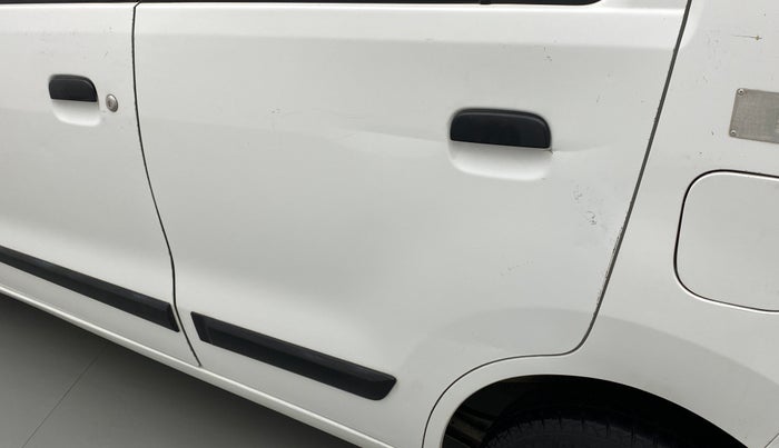 2018 Maruti Wagon R 1.0 LXI CNG, CNG, Manual, 1,09,590 km, Rear left door - Slightly dented