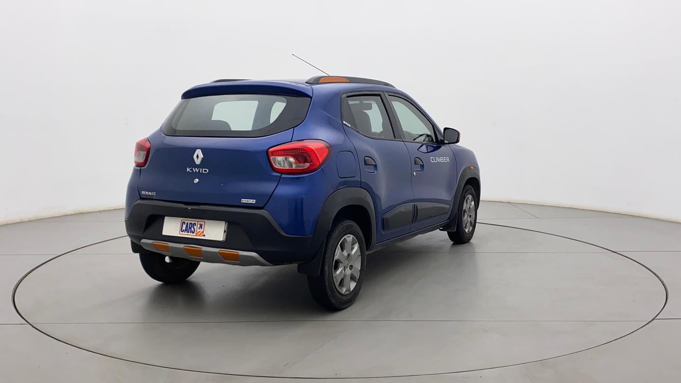 2017 Renault Kwid CLIMBER 1.0 AMT, Petrol, Automatic, 52,635 km, Right Back Diagonal