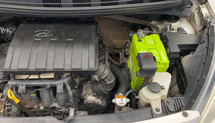 2014 Hyundai Xcent S 1.2, Petrol, Manual, 1,01,468 km, Engine View - Left