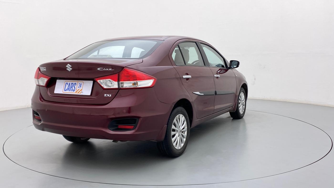 2016 Maruti Ciaz ZXI, Petrol, Manual, 37,824 km, Right Back Diagonal