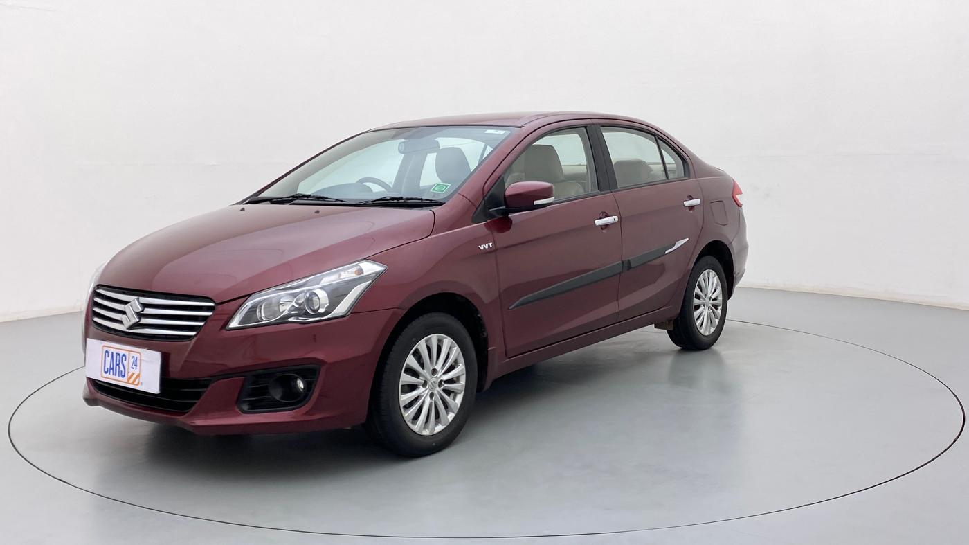 2016 Maruti Ciaz ZXI, Petrol, Manual, 37,824 km, Left Front Diagonal