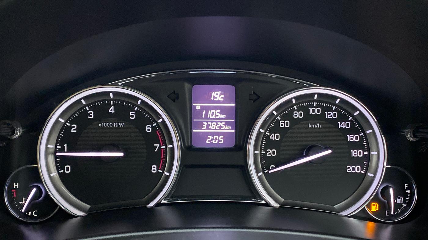 2016 Maruti Ciaz ZXI, Petrol, Manual, 37,824 km, Odometer Image