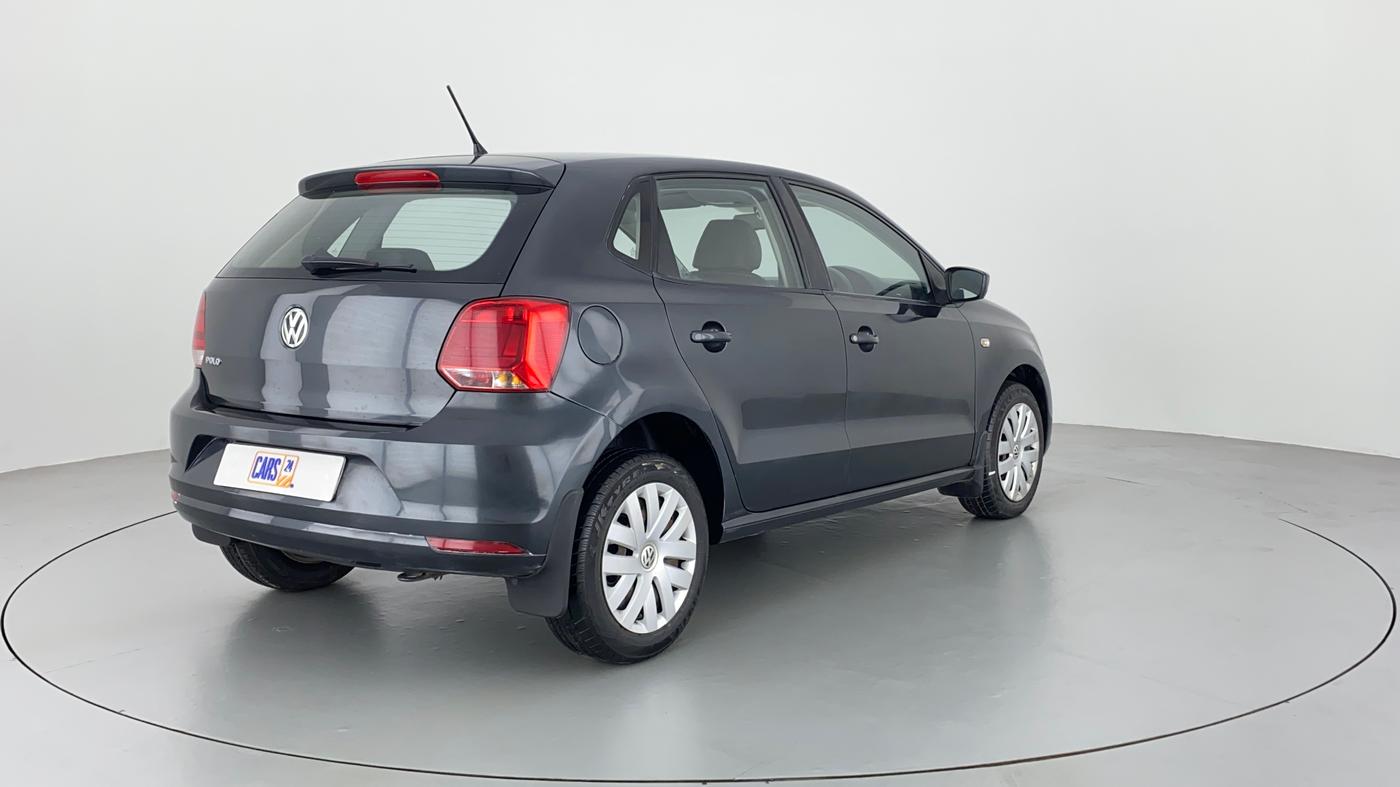 2015 Volkswagen Polo COMFORTLINE 1.2L PETROL, Petrol, Manual, 50,483 km, Right Back Diagonal