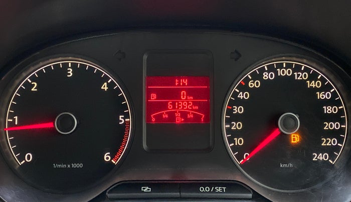 2012 Volkswagen Polo HIGHLINE1.2L DIESEL, Diesel, Manual, 61,385 km, Odometer Image