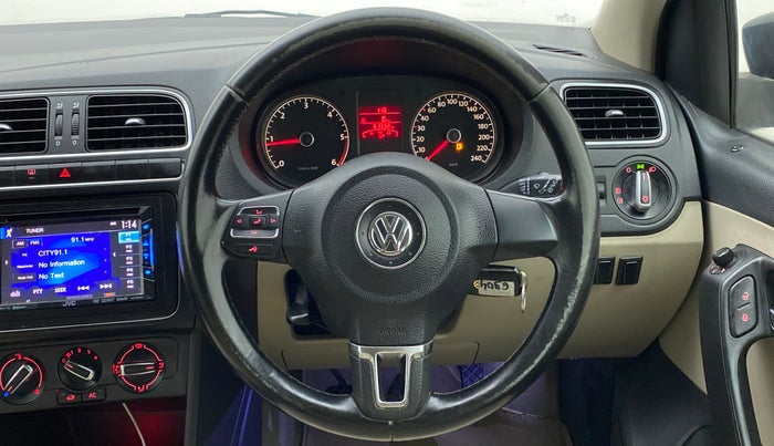 2012 Volkswagen Polo HIGHLINE1.2L DIESEL, Diesel, Manual, 61,385 km, Steering Wheel Close Up
