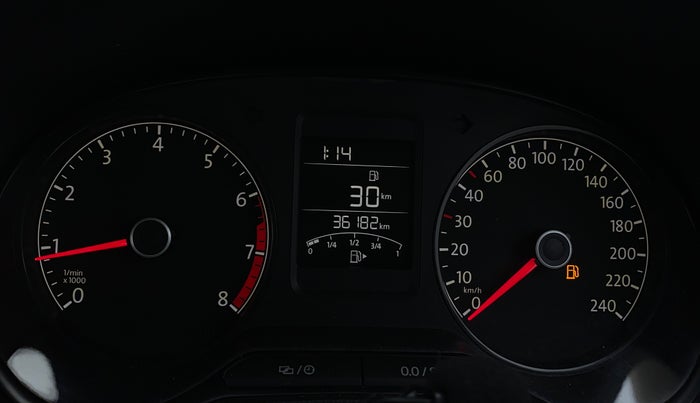 2017 Volkswagen Polo HIGHLINE1.2L, Petrol, Manual, 36,174 km, Odometer Image