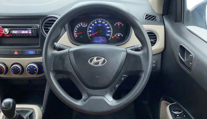 2013 Hyundai Grand i10 MAGNA 1.2 KAPPA VTVT, Petrol, Manual, 80,318 km, Steering Wheel Close Up