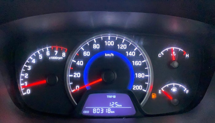 2013 Hyundai Grand i10 MAGNA 1.2 KAPPA VTVT, Petrol, Manual, 80,318 km, Odometer Image