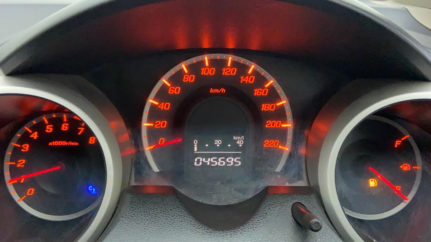 2010 Honda Jazz 1.2 BASE I VTEC, Petrol, Manual, 45,736 km, Odometer Image