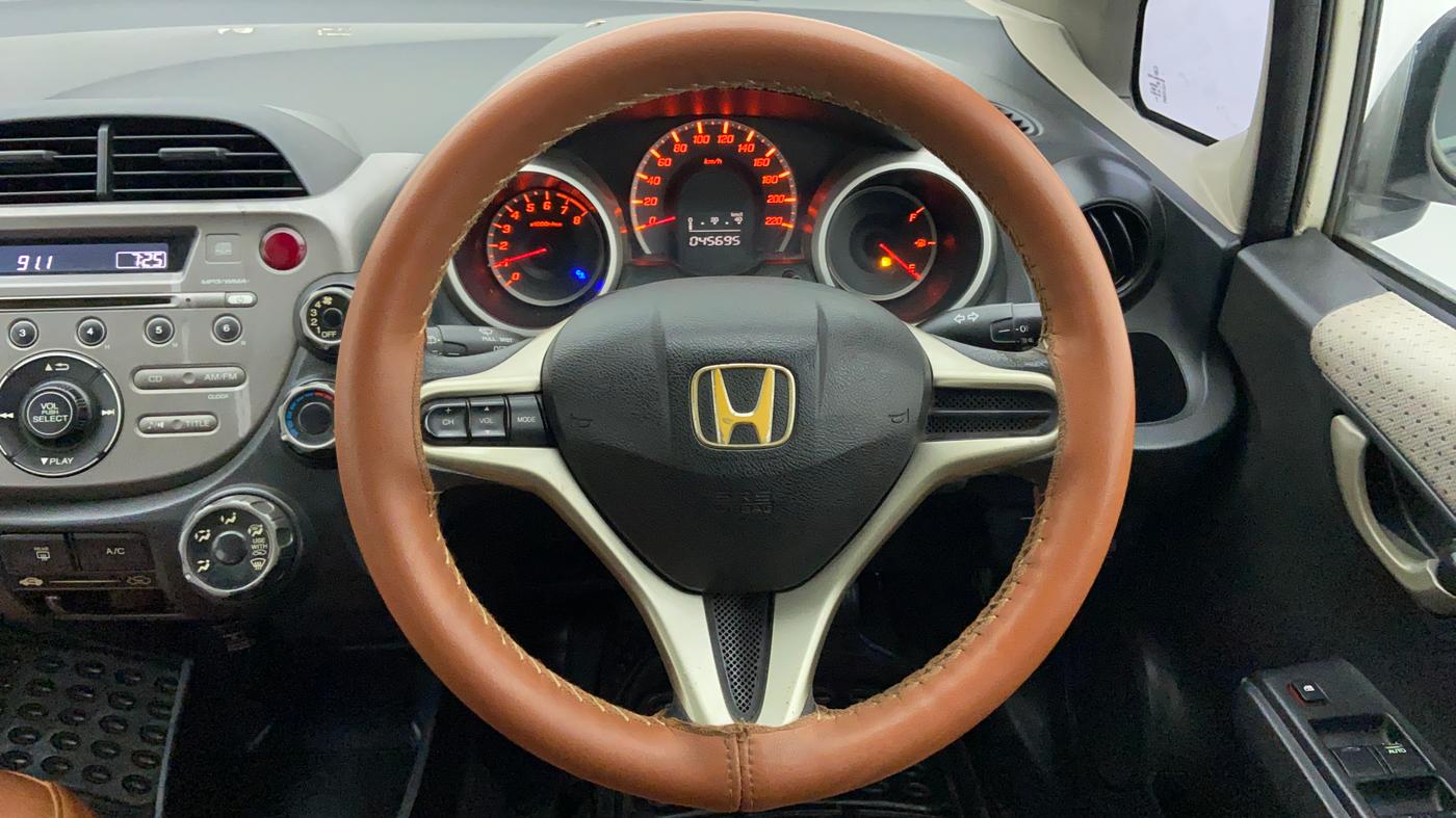 2010 Honda Jazz 1.2 BASE I VTEC, Petrol, Manual, 45,736 km, Steering Wheel Close Up