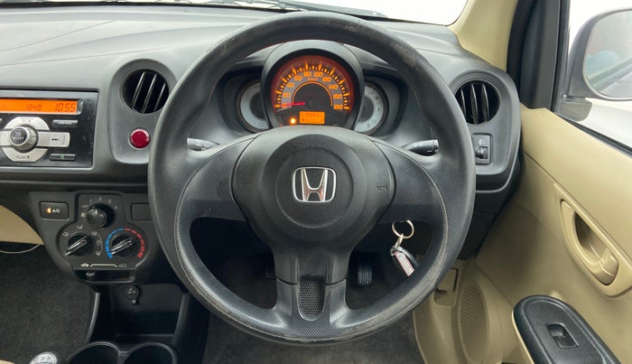 2016 Honda Brio E MT, Petrol, Manual, 78,994 km, Steering Wheel Close Up