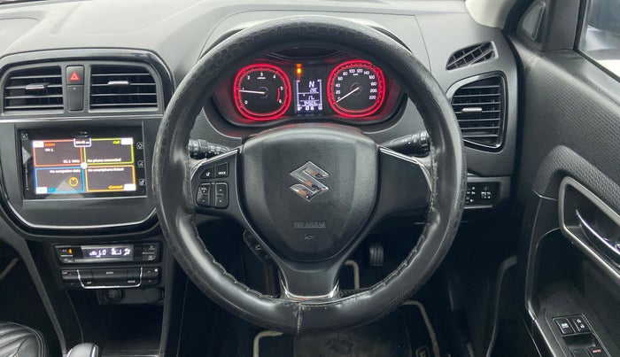 2018 Maruti Vitara Brezza ZDI PLUS AT DUAL TONE, Diesel, Automatic, 94,756 km, Steering Wheel Close Up