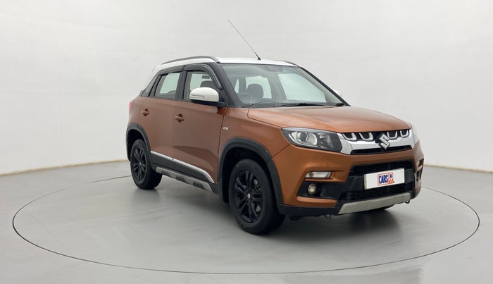 2018 Maruti Vitara Brezza ZDI PLUS AT DUAL TONE, Diesel, Automatic, 94,756 km, Right Front Diagonal