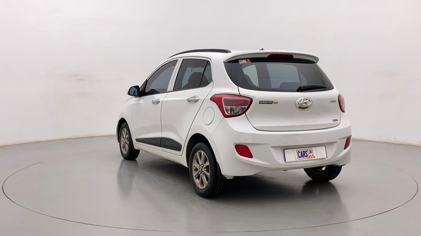 2015 Hyundai Grand i10 ASTA (O) 1.2 KAPPA VTVT, Petrol, Manual, 85,961 km, Left Back Diagonal