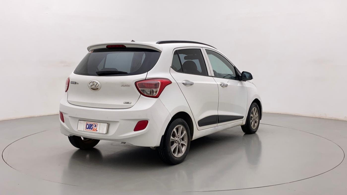 2015 Hyundai Grand i10 ASTA (O) 1.2 KAPPA VTVT, Petrol, Manual, 85,961 km, Right Back Diagonal