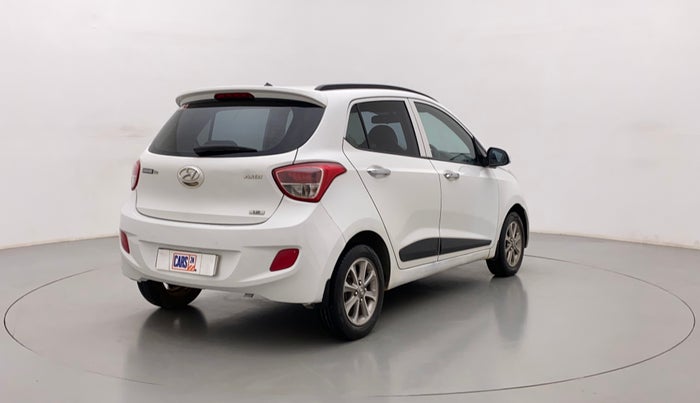 2015 Hyundai Grand i10 ASTA (O) 1.2 KAPPA VTVT, Petrol, Manual, 85,961 km, Right Back Diagonal