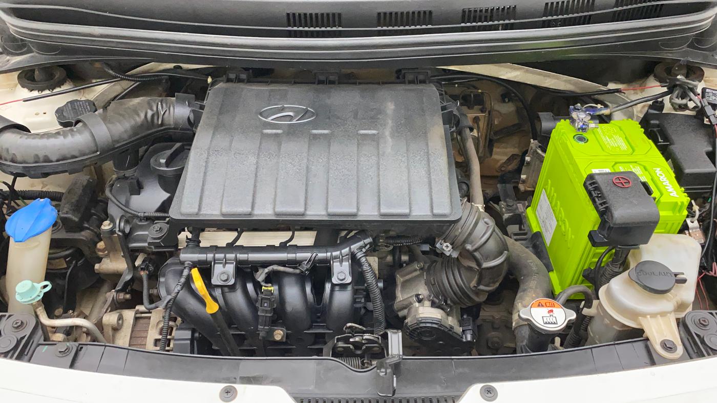 2015 Hyundai Grand i10 ASTA (O) 1.2 KAPPA VTVT, Petrol, Manual, 85,961 km, Open Bonet