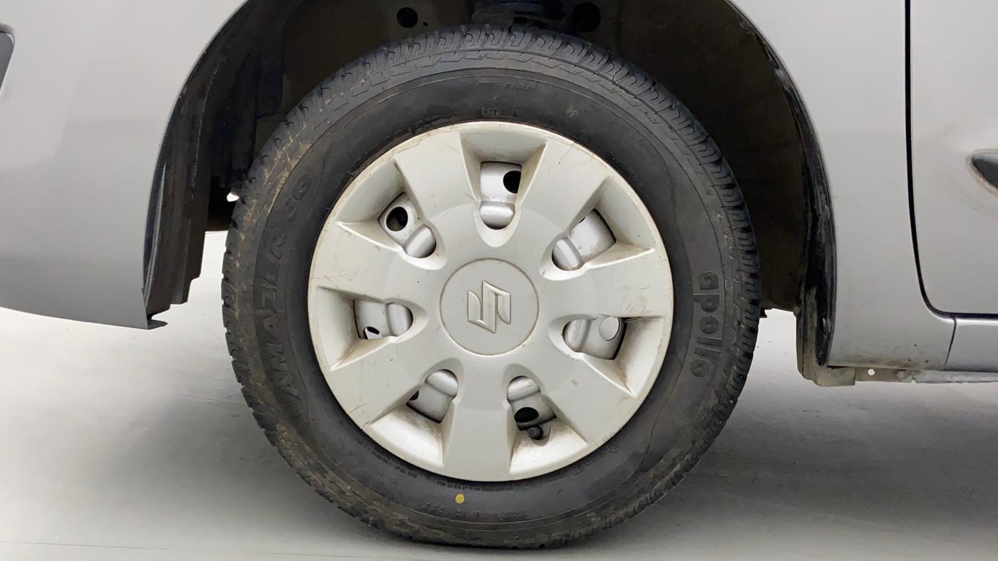 2014 Maruti Wagon R 1.0 LXI CNG, CNG, Manual, 23,447 km, Left Front Wheel
